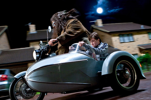 Harry Potter ve Ölüm Yadigarları: Bölüm 1 : Fotoğraf Robbie Coltrane, Daniel Radcliffe