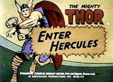 Marvel Superheroes : The Mighty Thor : Afiş