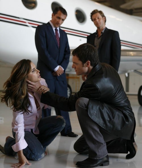 Fotoğraf Jamie Bamber, Tahmoh Penikett, Eliza Dushku