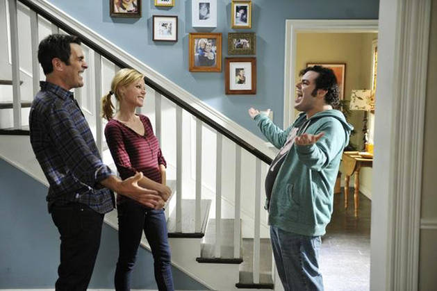 Modern Family : Fotoğraf Josh Gad, Julie Bowen, Ty Burrell