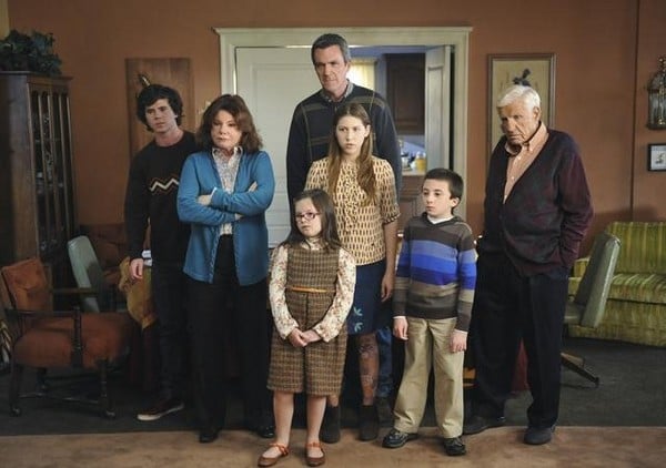 The Middle : Fotoğraf Eden Sher, Marsha Mason, Atticus Shaffer, Charlie McDermott, Marlowe Peyton, Neil Flynn