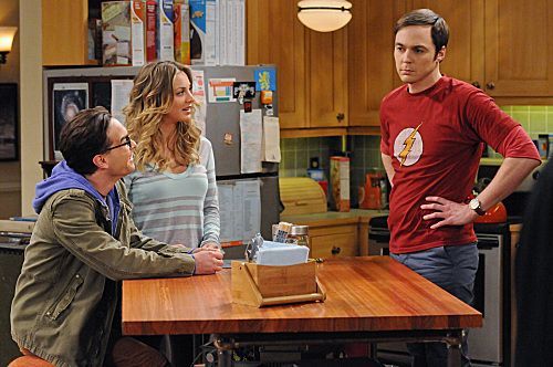 The Big Bang Theory : Fotoğraf Kaley Cuoco, Jim Parsons, Johnny Galecki