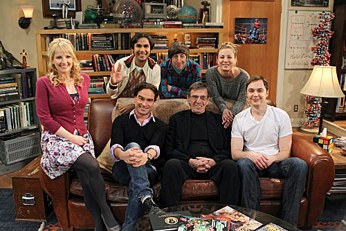 The Big Bang Theory : Fotoğraf Jim Parsons, Kaley Cuoco, Leonard Nimoy, Kunal Nayyar, Melissa Rauch, Simon Helberg, Johnny Galecki