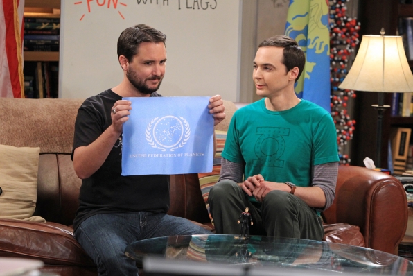 The Big Bang Theory : Fotoğraf Wil Wheaton, Jim Parsons