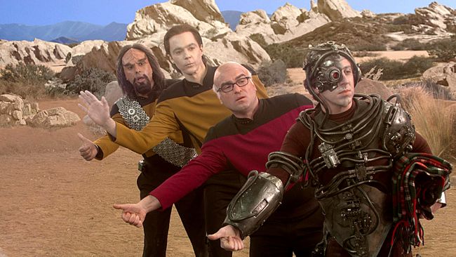 The Big Bang Theory : Fotoğraf Jim Parsons, Simon Helberg, Johnny Galecki, Kunal Nayyar