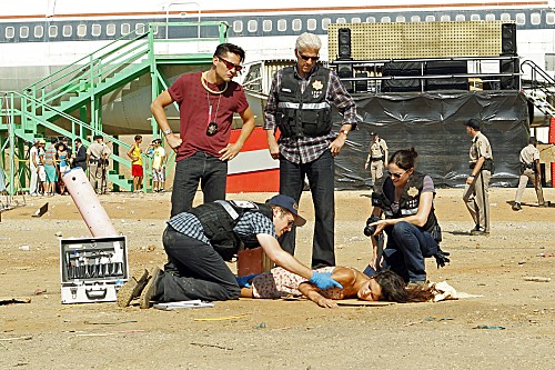 CSI: Crime Scene Investigation : Fotoğraf Enrique Murciano, Jorja Fox, David Berman, Ted Danson