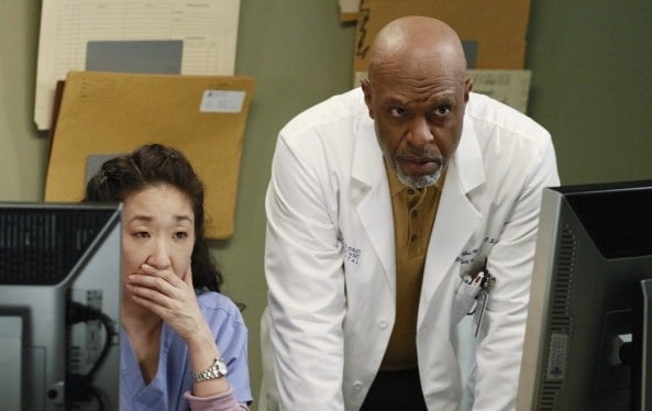 Grey's Anatomy : Fotoğraf Sandra Oh, James Pickens Jr.