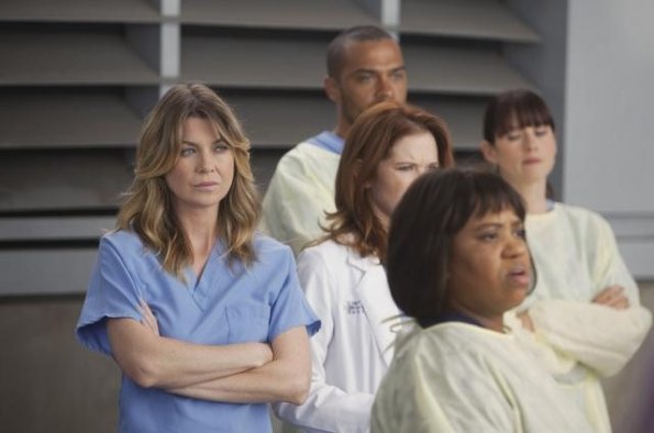 Grey's Anatomy : Fotoğraf Ellen Pompeo, Jesse Williams, Chyler Leigh, Chandra Wilson, Sarah Drew