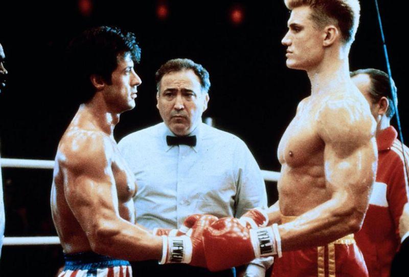 Rocky 4 : Fotoğraf Dolph Lundgren, Sylvester Stallone