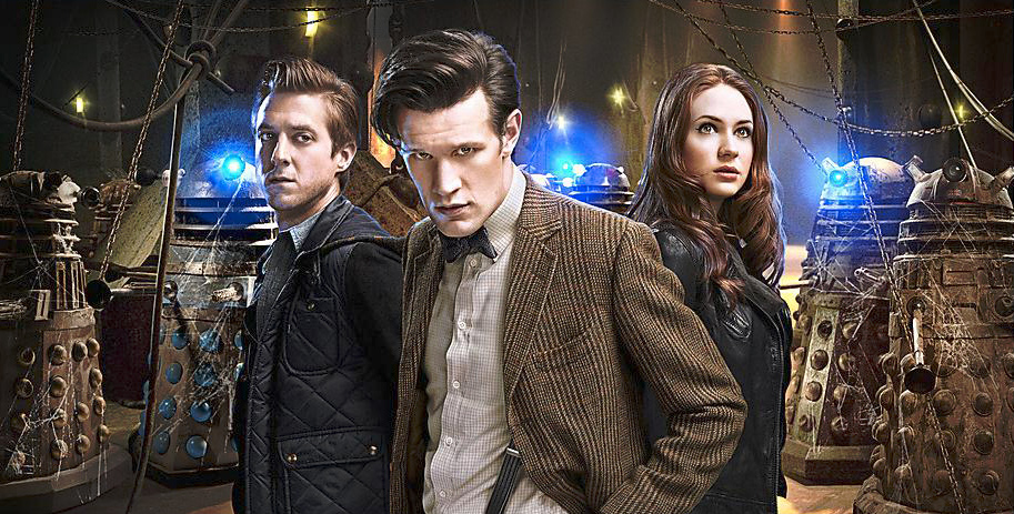 Doctor Who (2005) : Fotoğraf Arthur Darvill, Matt Smith (XI), Karen Gillan