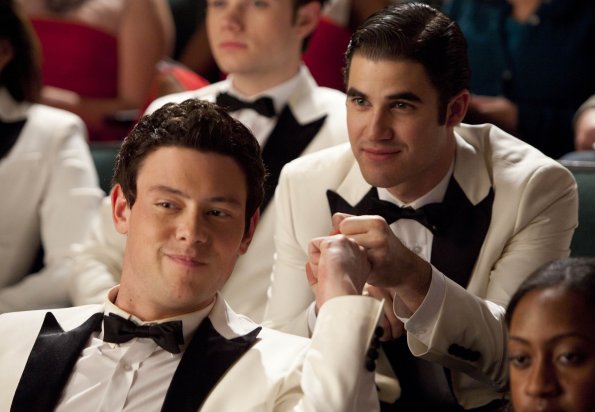 Glee : Fotoğraf Chris Colfer, Cory Monteith, Darren Criss