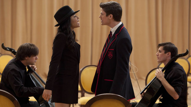 Glee : Fotoğraf Naya Rivera, Grant Gustin