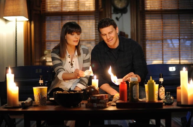 Bones : Fotoğraf David Boreanaz, Emily Deschanel