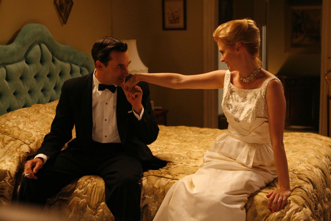 Fotoğraf January Jones, Jon Hamm