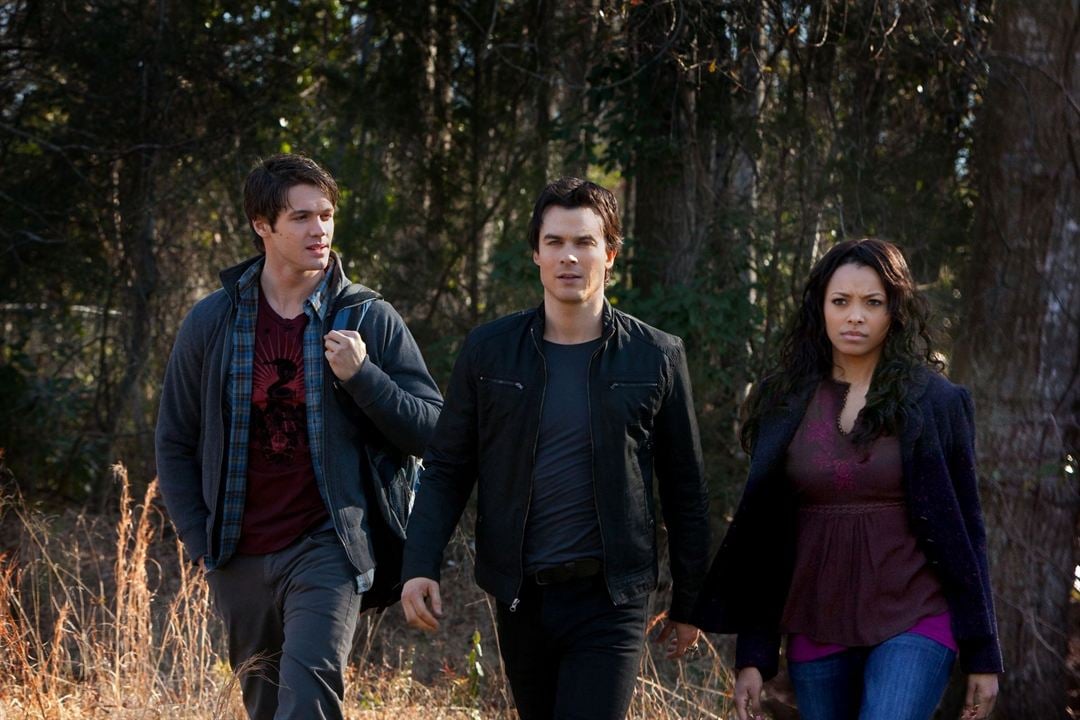 The Vampire Diaries : Fotoğraf Kat Graham, Steven R. McQueen, Ian Somerhalder