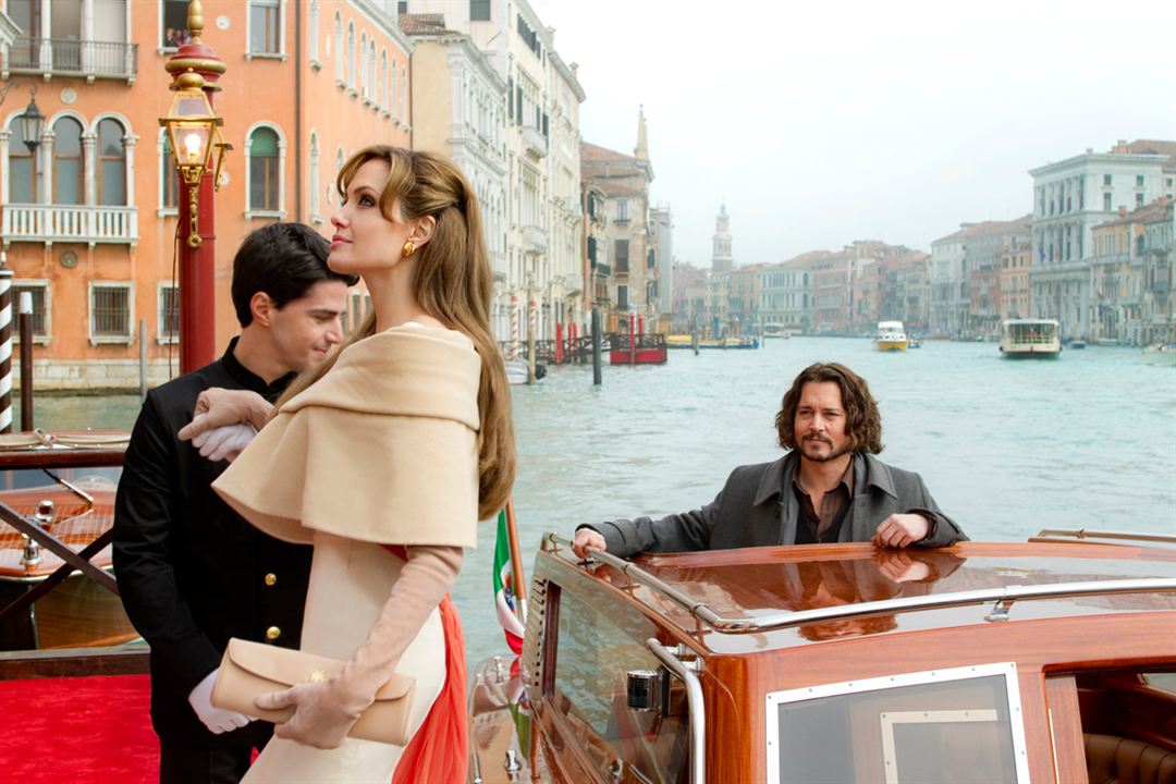 Turist : Fotoğraf Angelina Jolie, Johnny Depp, Florian Henckel von Donnersmarck