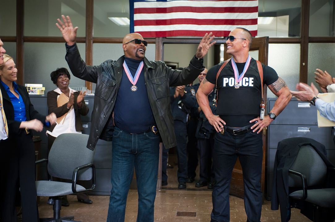 Yedek Polisler : Fotoğraf Samuel L. Jackson, Dwayne Johnson