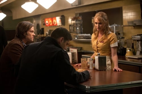 Supernatural : Fotoğraf Samantha Smith (III), Jared Padalecki, Jensen Ackles