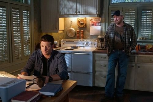 Supernatural : Fotoğraf Jensen Ackles, Jim Beaver