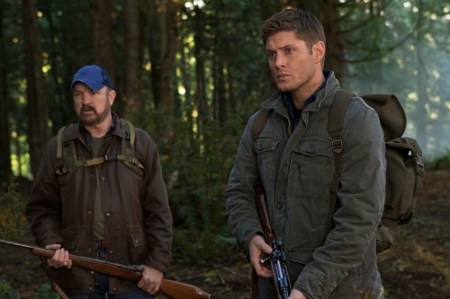 Supernatural : Fotoğraf Jensen Ackles, Jim Beaver