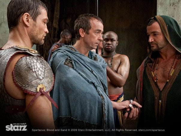 Fotoğraf Andy Whitfield, John Hannah, Nick Tarabay