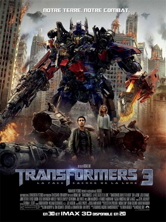 Transformers 3: Ay'ın Karanlık Yüzü : Afiş