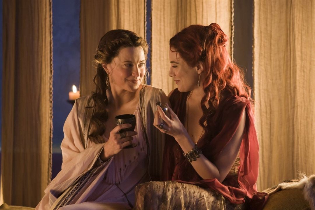 Spartacus: Gods of the Arena : Fotoğraf Lucy Lawless, Jaime Murray