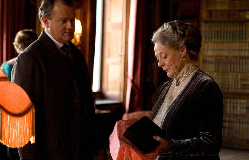 Fotoğraf Hugh Bonneville, Maggie Smith