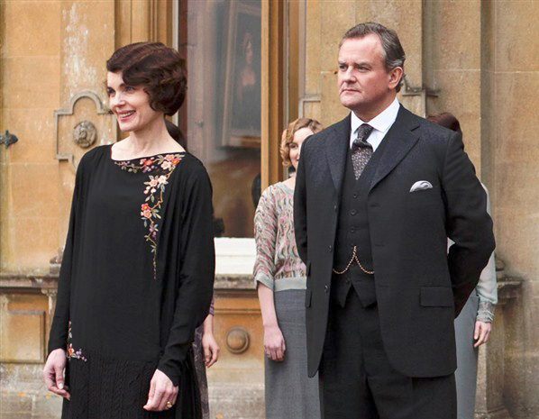 Downton Abbey : Fotoğraf Elizabeth McGovern, Hugh Bonneville