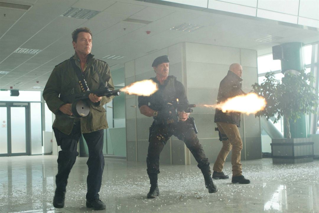 Cehennem Melekleri 2 : Fotoğraf Arnold Schwarzenegger, Sylvester Stallone, Bruce Willis