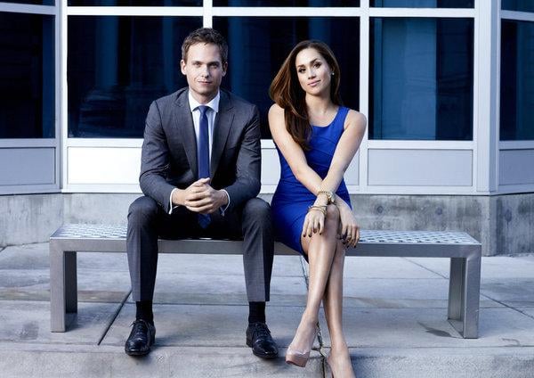 Fotoğraf Patrick J. Adams, Meghan Markle