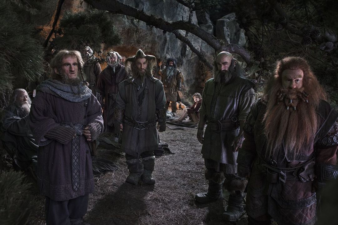 Hobbit: Beklenmedik Yolculuk : Fotoğraf Ian McKellen, Graham McTavish, Jed Brophy, Peter Hambleton, Adam Brown