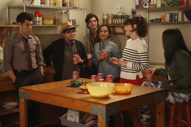 New Girl : Fotoğraf Morgan Krantz, Charlie Saxton, Max Greenfield, Zooey Deschanel