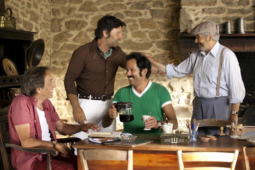 Fotoğraf Gérard Darmon, Christian Vadim, Alain Doutey, Philippe Lellouche