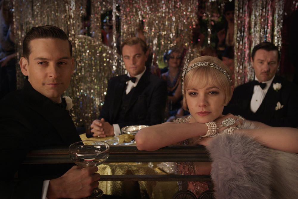 Muhteşem Gatsby : Fotoğraf Tobey Maguire, Leonardo DiCaprio, Carey Mulligan