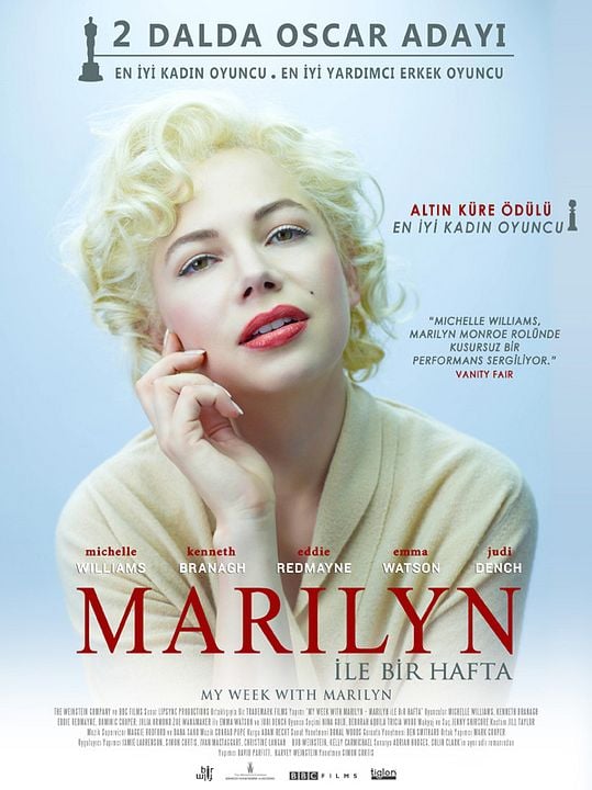 Marilyn ile Bir Hafta : Afiş