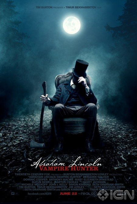 Abraham Lincoln:Vampir Avcısı : Afiş