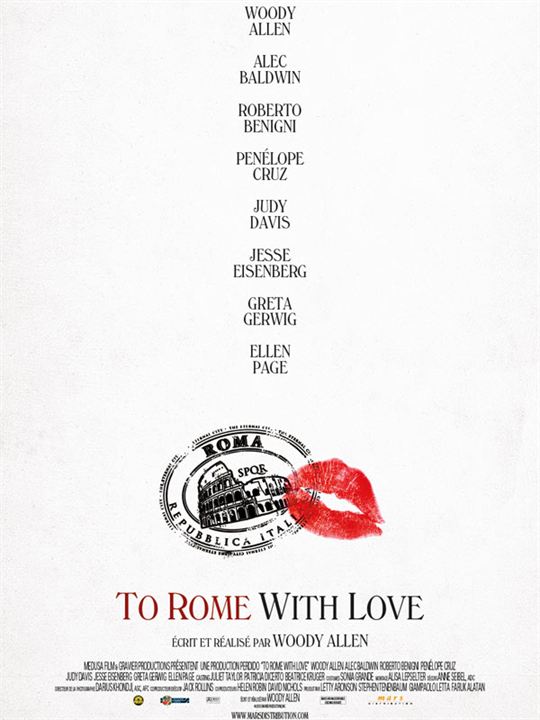 Roma'ya Sevgilerle : Afiş