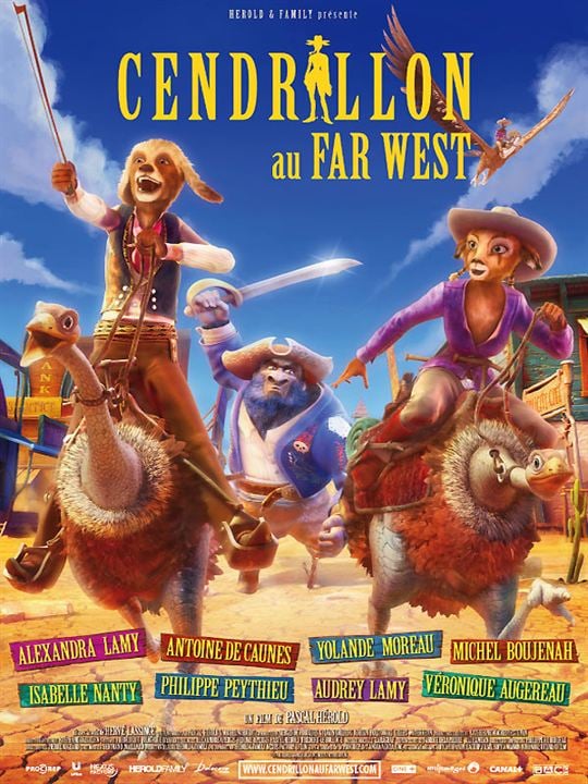 Cendrillon au Far West (Cinderella 3D) : Afiş