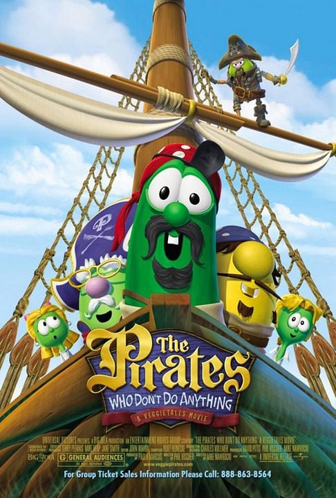 The Pirates Who Don’t Do Anything: A VeggieTales Movie : Afiş