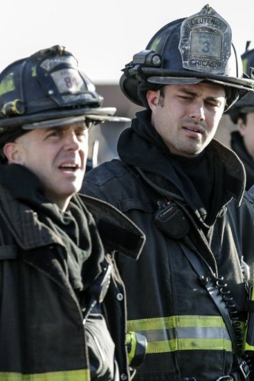 Chicago Fire : Fotoğraf David Eigenberg, Taylor Kinney