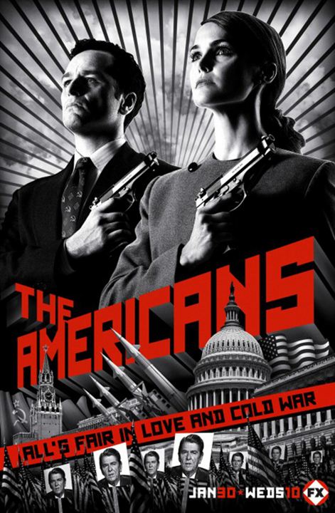 The Americans (2013) : Afiş