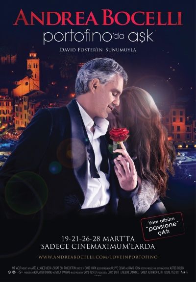 Andrea Bocelli : Portofino'da Aşk : Afiş