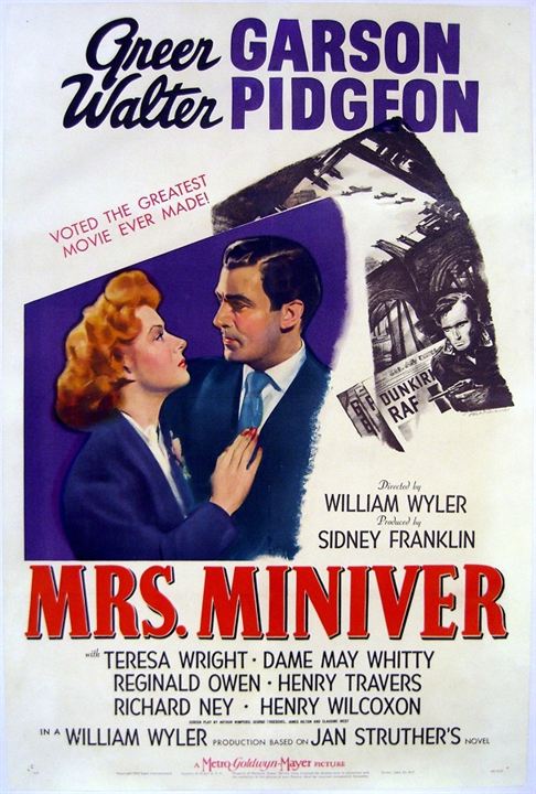 Mrs. Miniver : Afiş