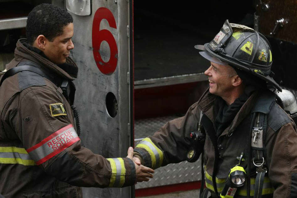 Fotoğraf David Eigenberg, Charlie Barnett