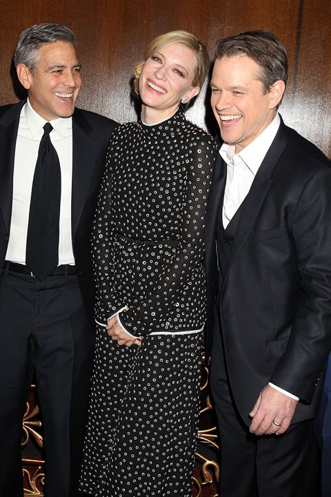 Hazine Avcıları : Vignette (magazine) Cate Blanchett, George Clooney, Matt Damon
