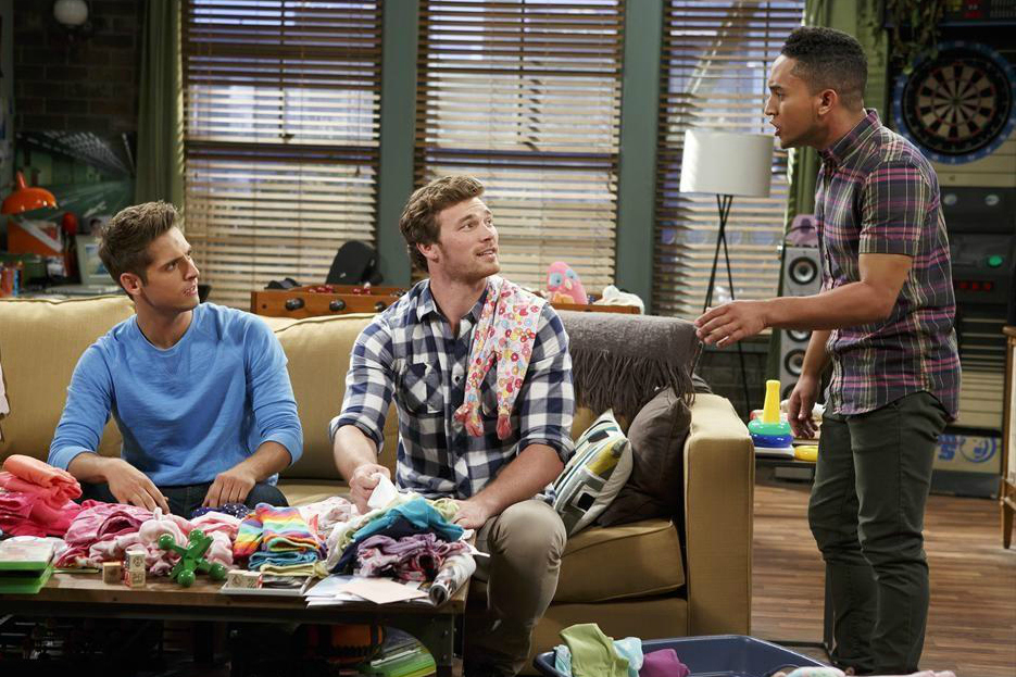 Fotoğraf Tahj Mowry, Jean-Luc Bilodeau, Derek Theler