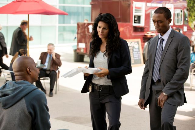 Fotoğraf Lee Thompson Young, Angie Harmon