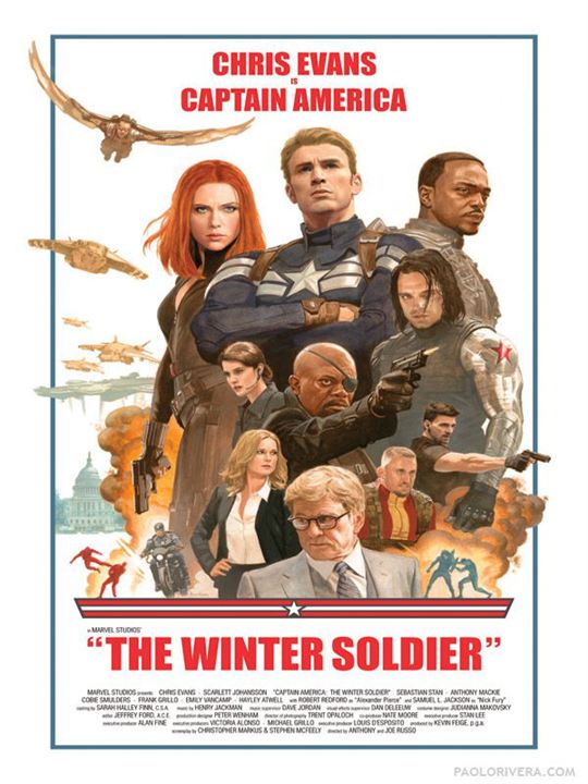 Kaptan Amerika: Kış Askeri : Afiş