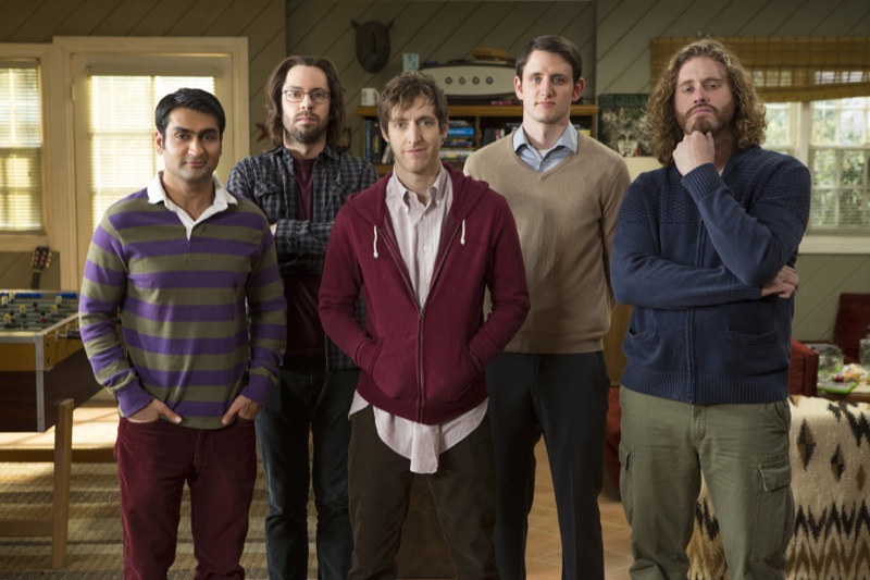 Silicon Valley : Fotoğraf T.J. Miller, Martin Starr, Thomas Middleditch, Zach Woods, Kumail Nanjiani